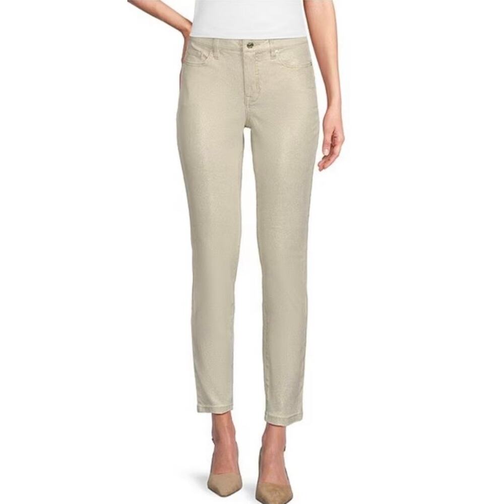 Tommy Bahama Metallic Denim High Rose Ankle 10x28
